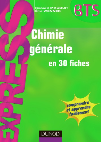 Chimie générale en 30 fiches