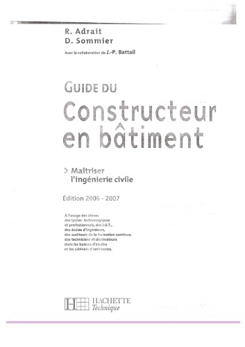 Guide du constructeur en bâtiment: maîtriser l'ingénierie civile