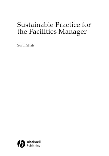 Sustainable practices in facilities management