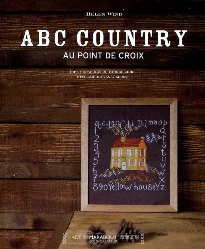 ABC country au point de croix