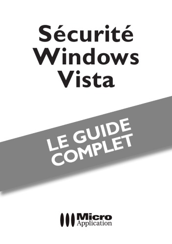 Sécurité Windows Vista