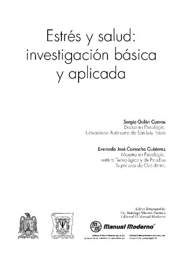 Estrés y salud: investigación básica y aplicada