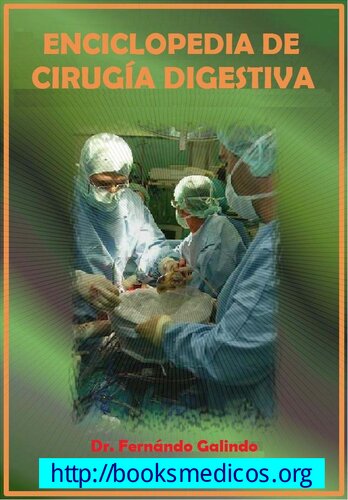 Enciclopedia De Cirugia Digestiva 4 Tomos