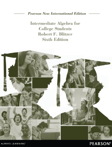 Intermediate algebra for college students