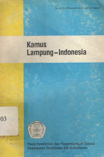 Kamus Lampung—Indonesia