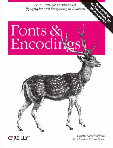 Fonts & encodings: Translation of: Fontes & codages