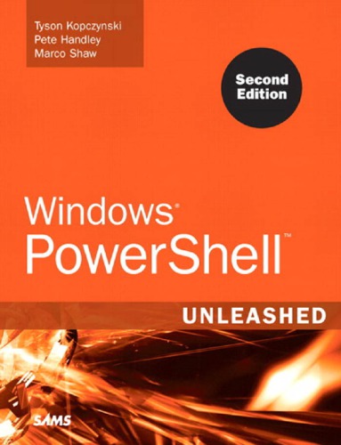 Windows Powershell Unleashed