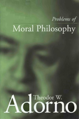 Problems of moral philosophy