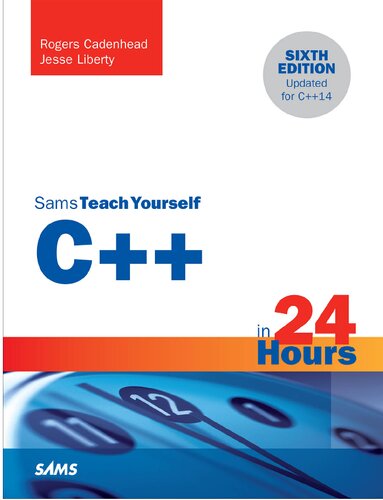 C++ in 24 Hours, Sams Teach Yourself