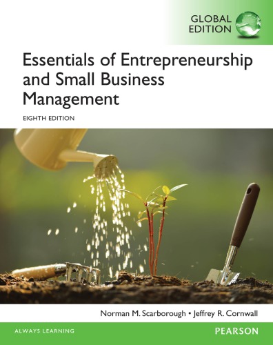 Essentials of entrepreneurship and small business management