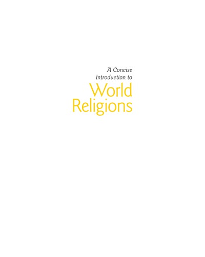 A Concise Introduction to World Religions