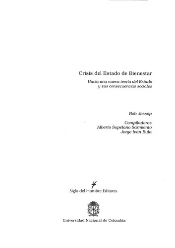 Crisis Del Estado De Bienestar