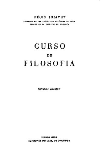 Curso de filosofia