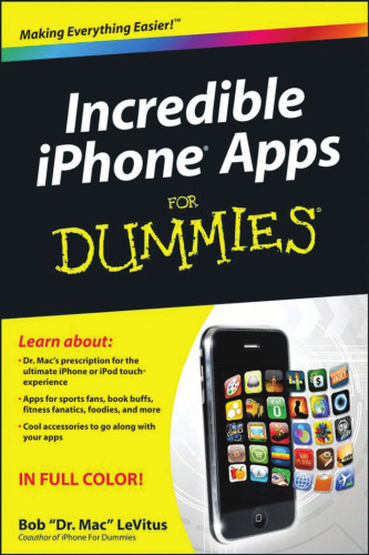 Incredible iphone apps for dummies