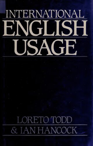 International English Usage: An Encyclopedic Reference Guide