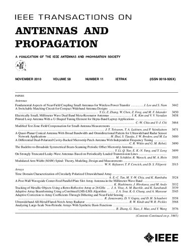 IEEE Transactions on Antennas and Propagation