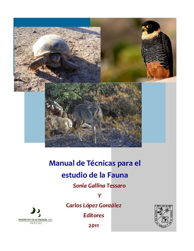 Manual de Técnicas para el estudio de la Fauna silvestre