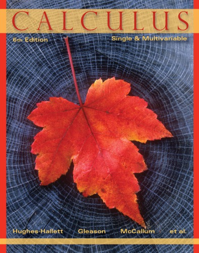 Calculus: Single and Multivariable--Instructor's Manual