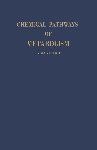 Chemical Pathways of Metabolism