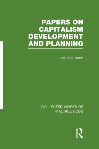 Collected Works of Maurice Dobb