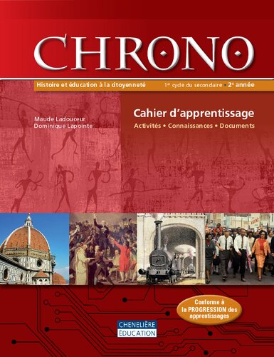 Chrono : histoire et éducation à la citoyenneté : 1er cycle du secondaire : 2e année