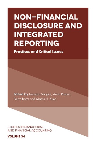 Non-financial Disclosure and Integrated Reporting: Practices and Critical Issues