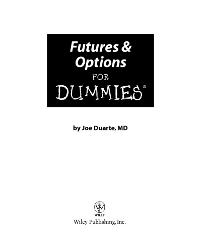 Futures & Options for Dummies