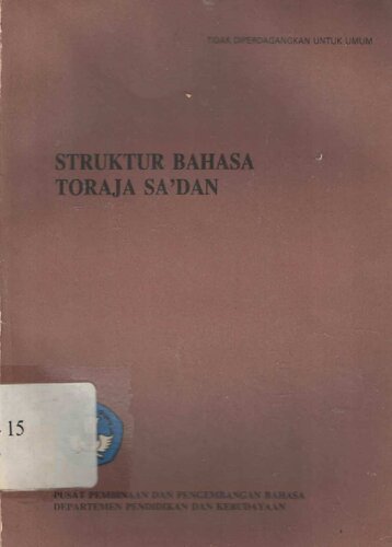 Struktur Bahasa Toraja Saʼdan