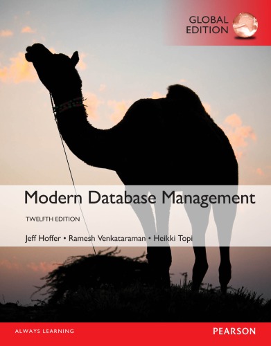 Hoffer: Modern Database Manageme _12