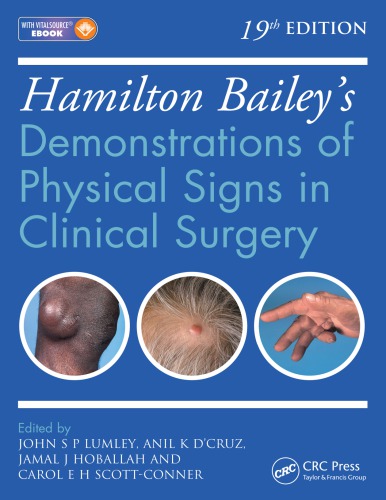 Hamilton Bailey's Physical Signs: Demonstrations of Physical Signs in Clinical Surgery