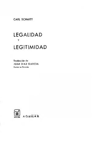 Legalidad y legitimidad