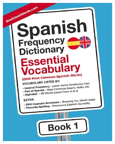 Spanish Frequency Dictionary - 10000 Most Common Spanish Words