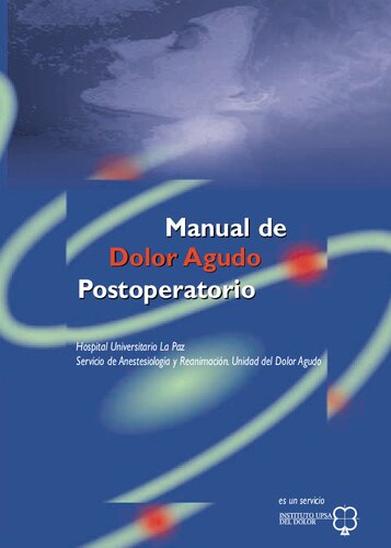 Manual De Dolor Agudo Postoperatorio