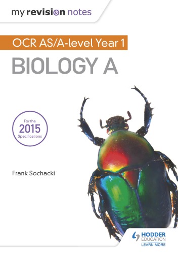 My Revision Notes: OCR as Biology a