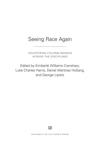 Seeing Race Again: Countering Colorblindness Across the Disciplines