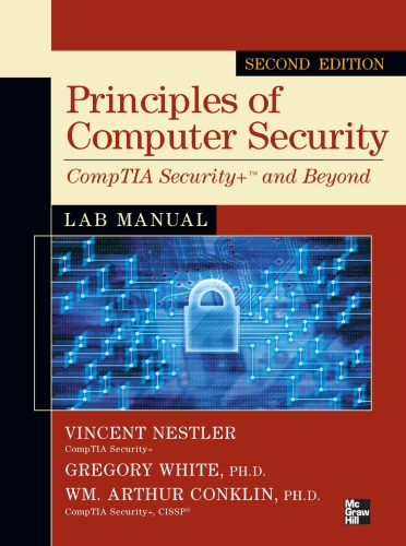 Principles of Computer Security Comptia Security+ and Beyondprinciples of Computer Security Comptia Security+ and Beyond Lab Manual  Lab Manual