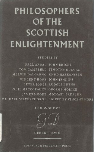 Philosophers of the Scottish Enlightenment