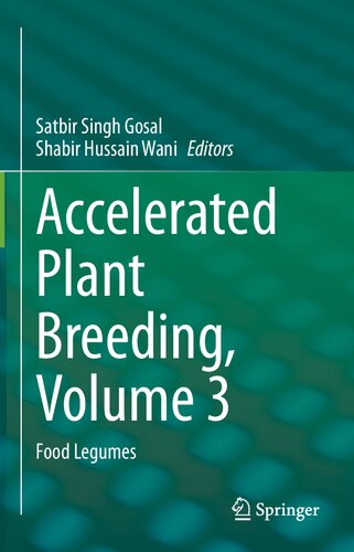 Accelerated Plant Breeding, Volume 3: Food Legumes