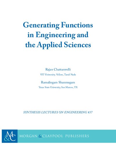 Generating Functions in Engineering and the Applied Sciences