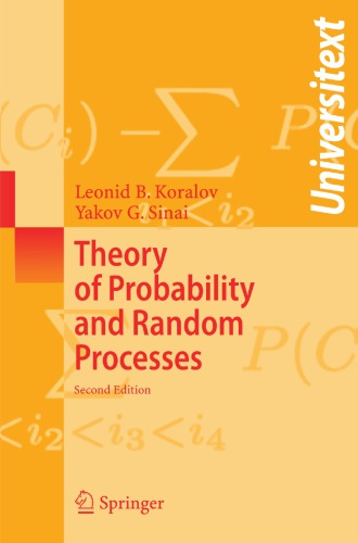 Theory of Probability and Random Processes