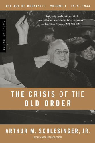 The Crisis of the Old Order 1919-33