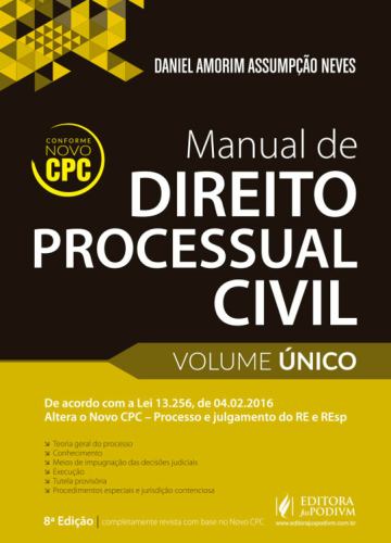 Neves-ManualDirProcCivil-Vol unico-8ed