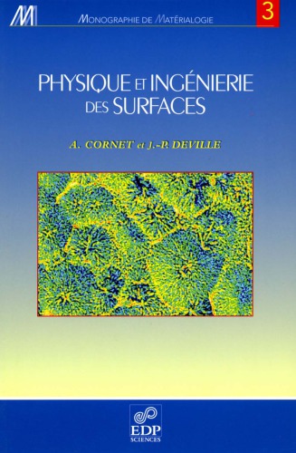 Physique et ingénierie des surfaces