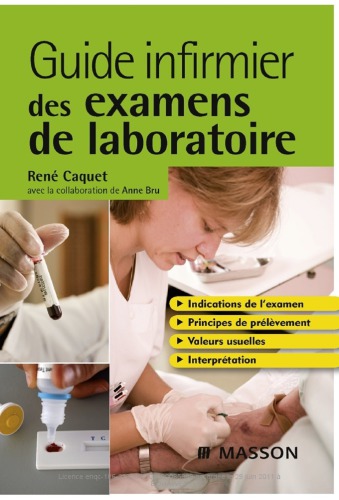 Guide infirmier des examens de laboratoire (Hors collection)