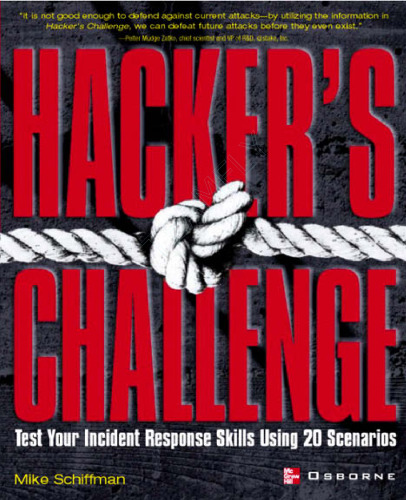 Hacker’s challenge: test your incident response skills using 20 scenarios