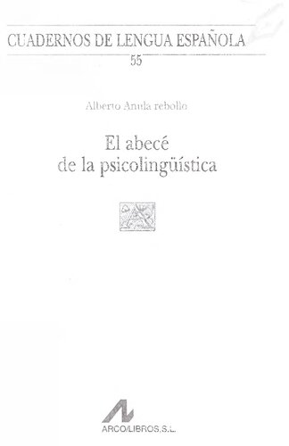 El Abece De La Psicolinguistica