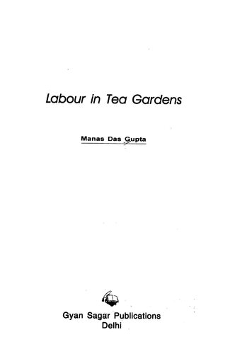 Labour in tea gardens