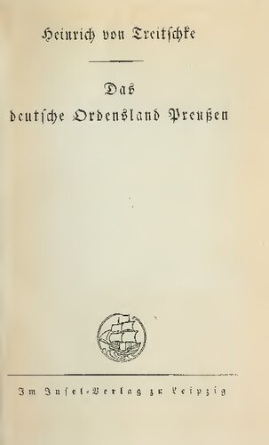 Das deutsche Ordensland Preußen