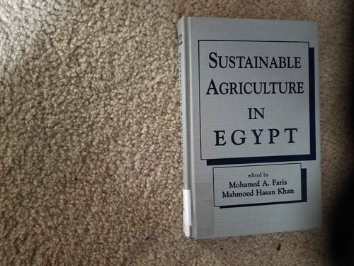 Sustainable agriculture in Egypt