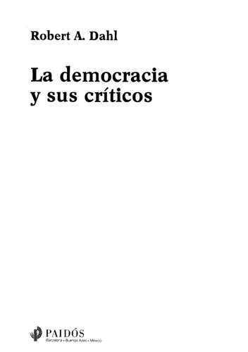 La Democracia Y Sus Criticos